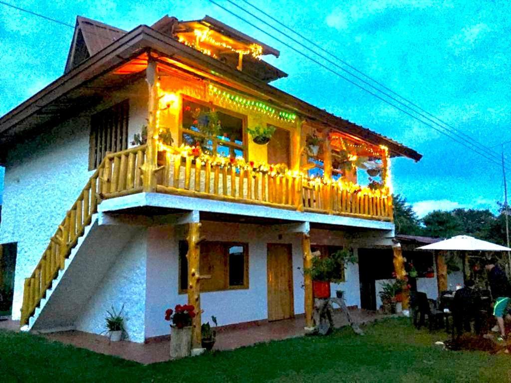 Cabana Los Nogales Hotel San Agustín Buitenkant foto